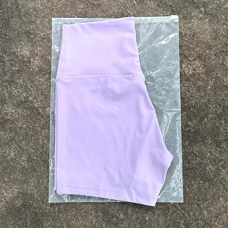 Women’s Shorts High Waist Elastic Waist Sporty Slim Fit