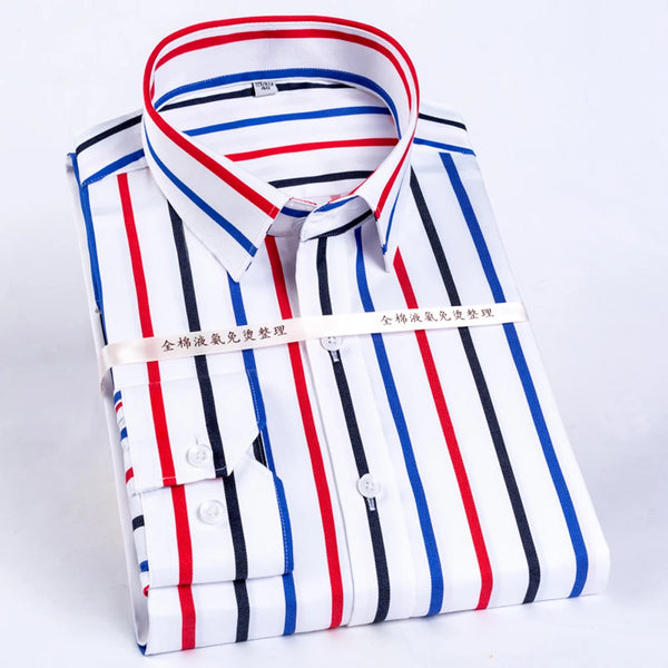 Men’s Shirt Long Sleeve Cotton Casual