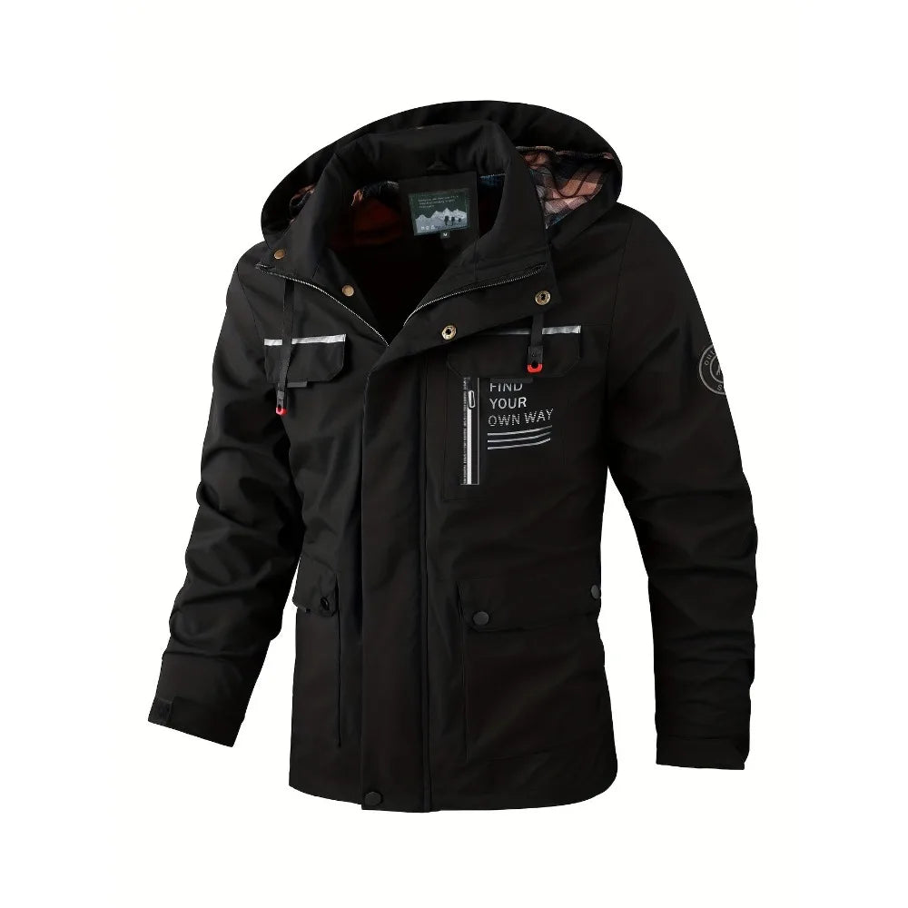 Men’s Jacket Casual Casual Comfort Fit Cotton