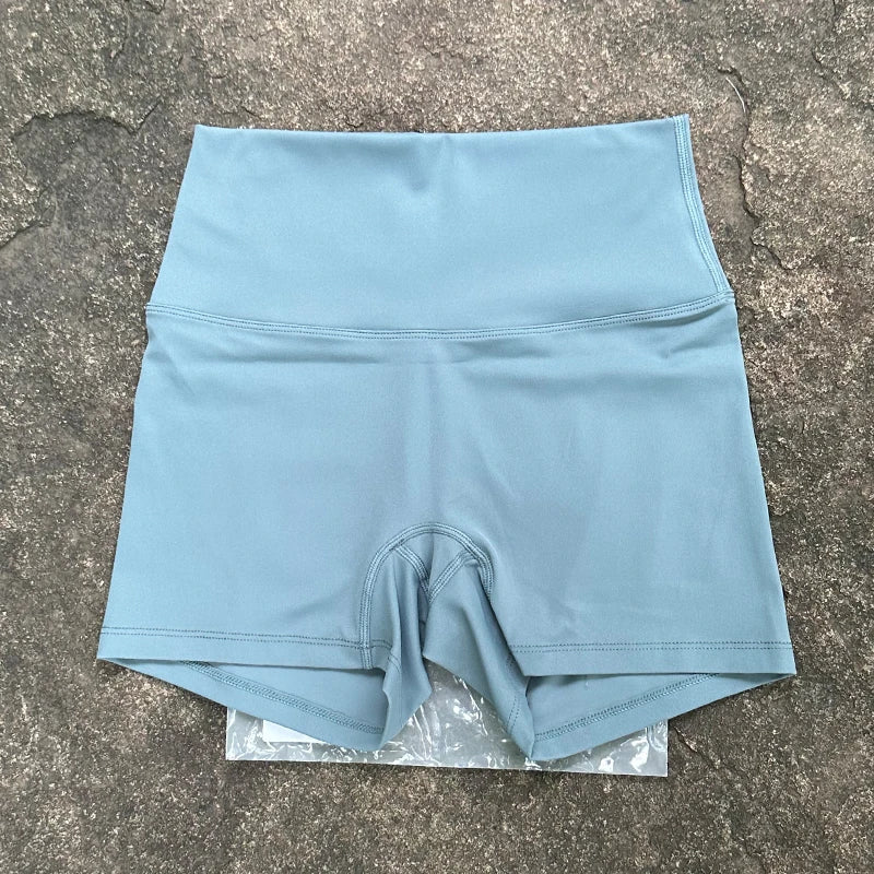 Women’s Shorts High Waist Elastic Waist Sporty Slim Fit