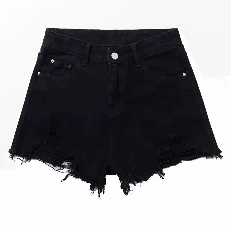 Women’s Shorts High Waist Denim Summer