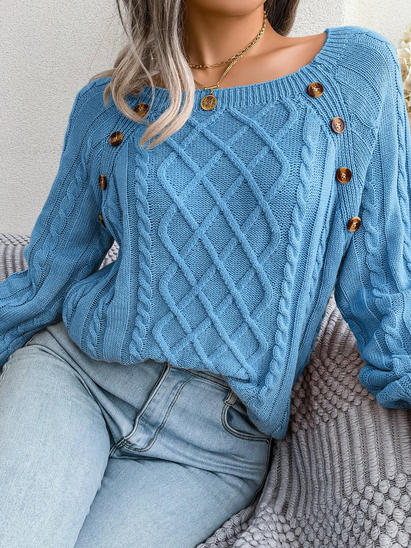 Women’s Top Long Sleeve Casual Stretchy Solid Color