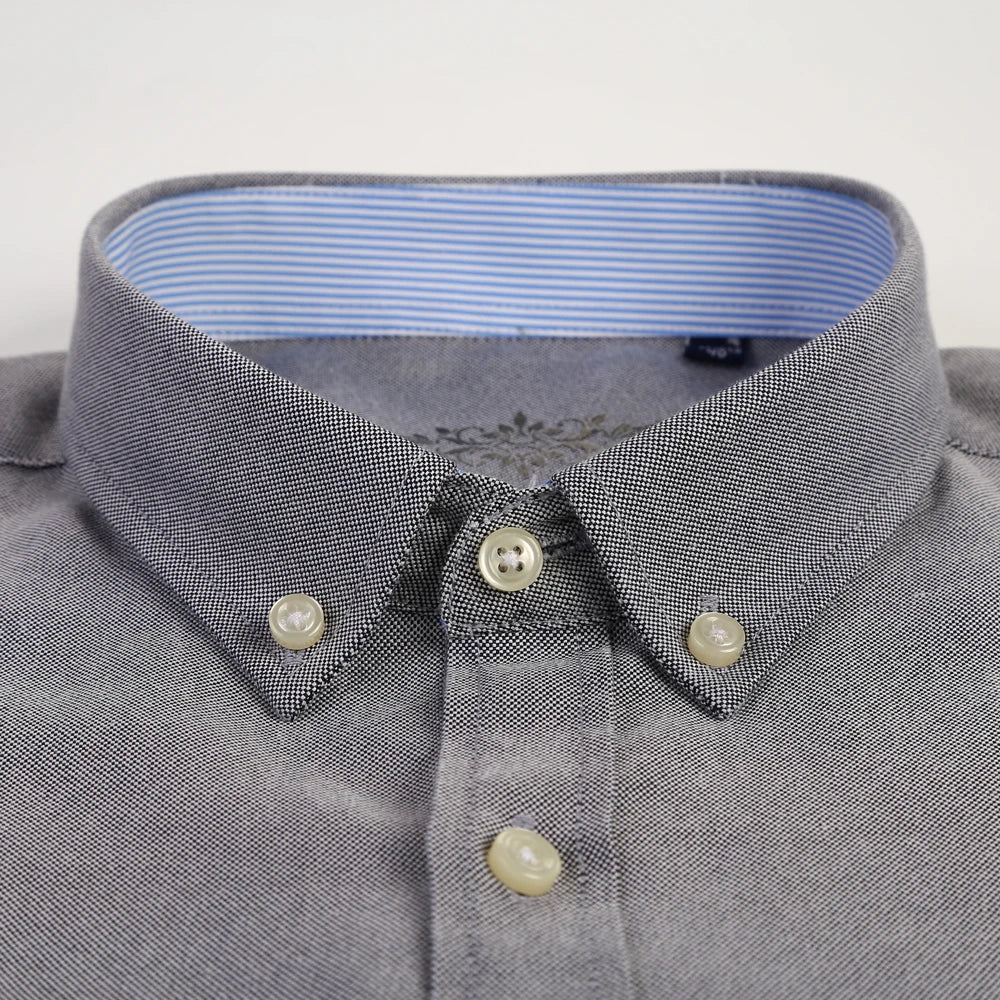 Men’s Shirt Long Sleeve Casual Cotton Comfort Fit