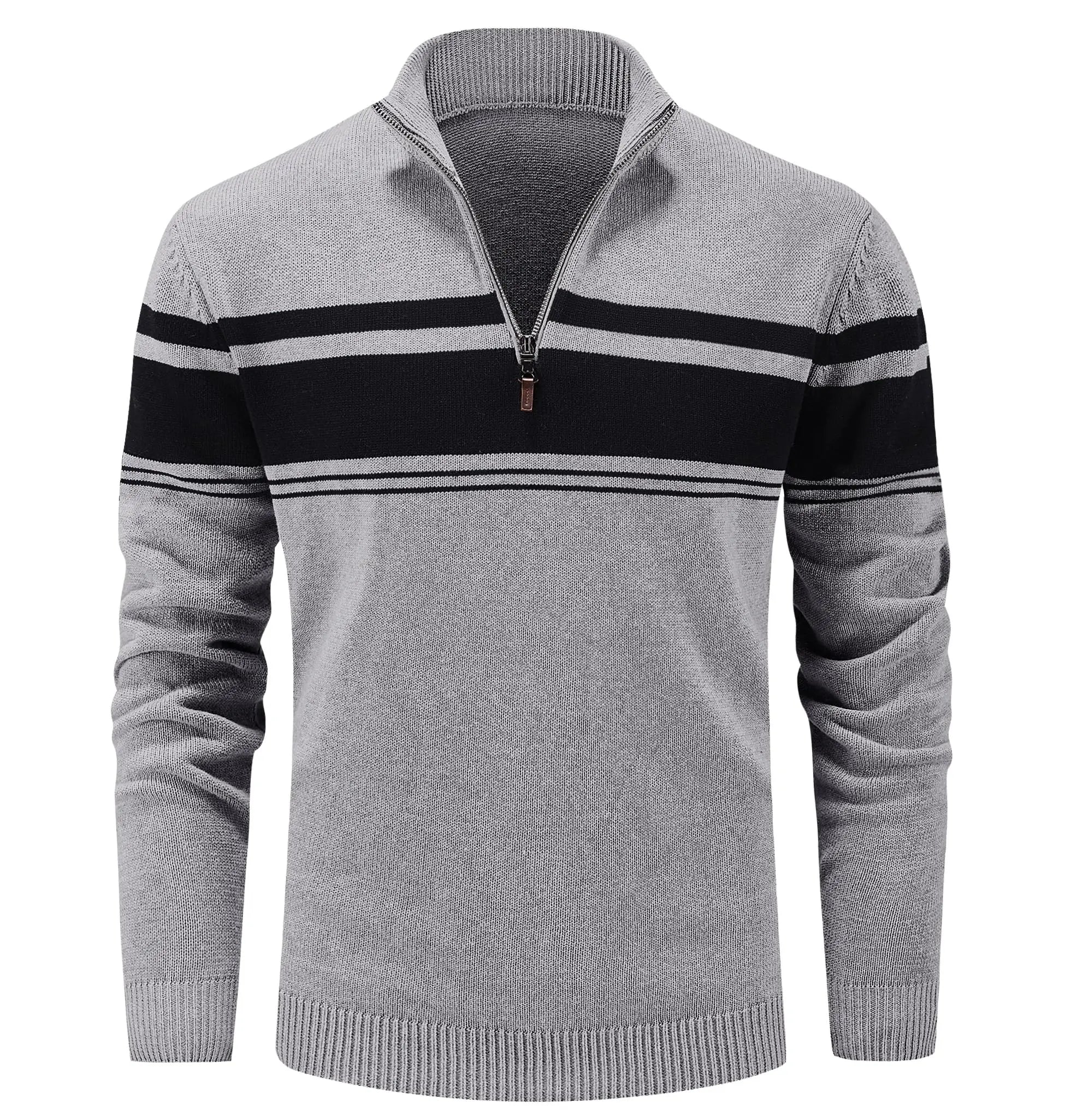 Men’s Sweatshirt Pullover Zip-Up Cotton Warm Autumn Winter
