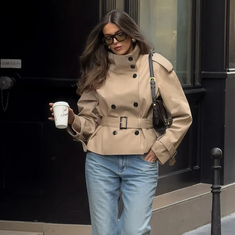 Women’s Jacket Windbreaker Warm Casual