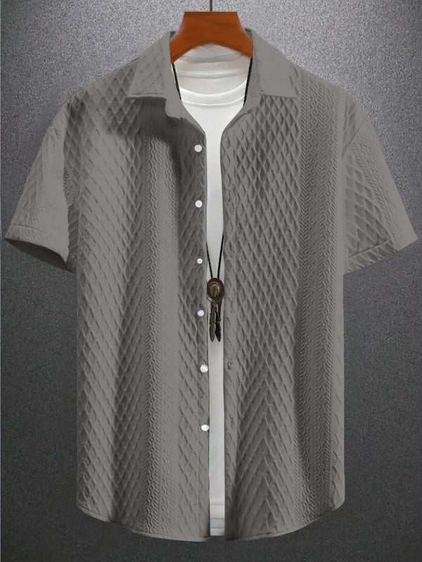 Men’s Shirt Short Sleeve Casual Printed Summer