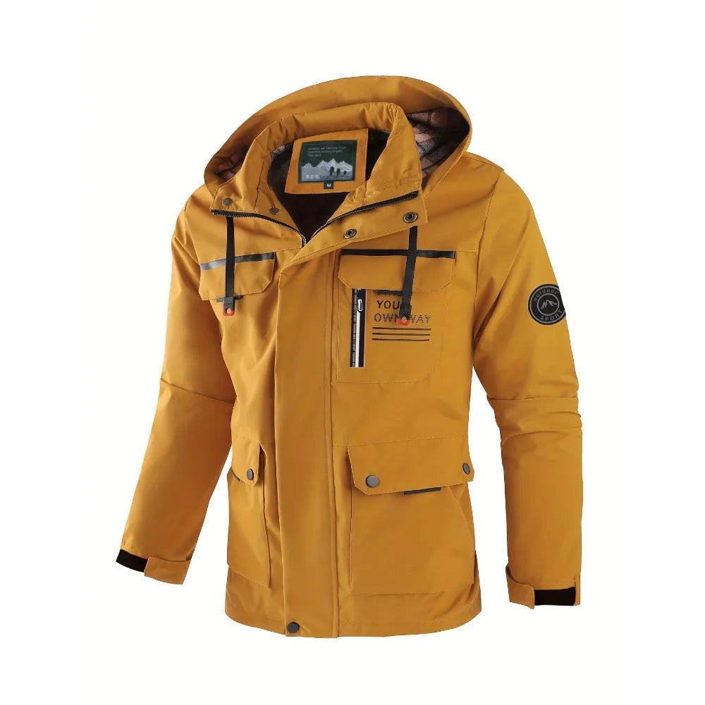 Men’s Jacket Casual Casual Comfort Fit Cotton