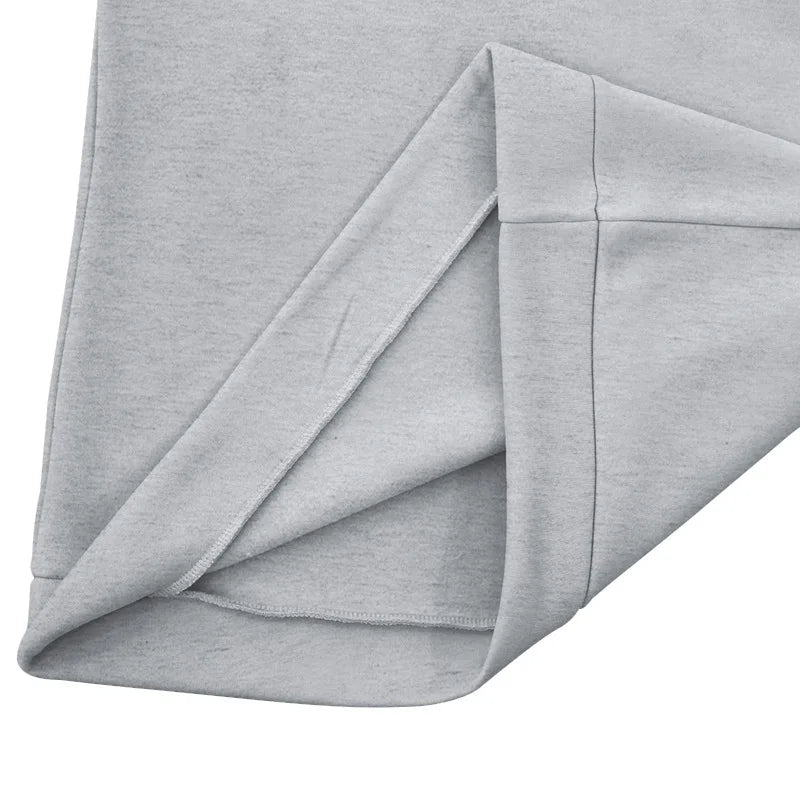 Men’s Sweatshirt Pullover Zip-Up Fleece Long Sleeve Autumn Winter