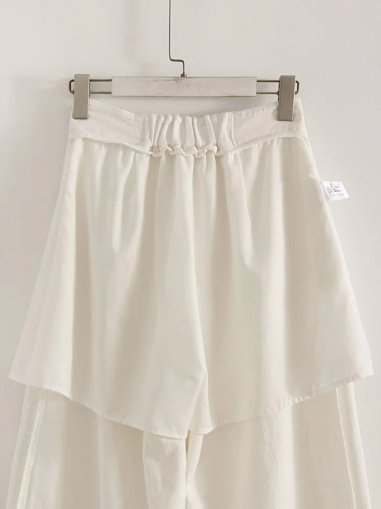 Women’s Trousers High Waist Wide Leg Straight Leg Relaxed Fit