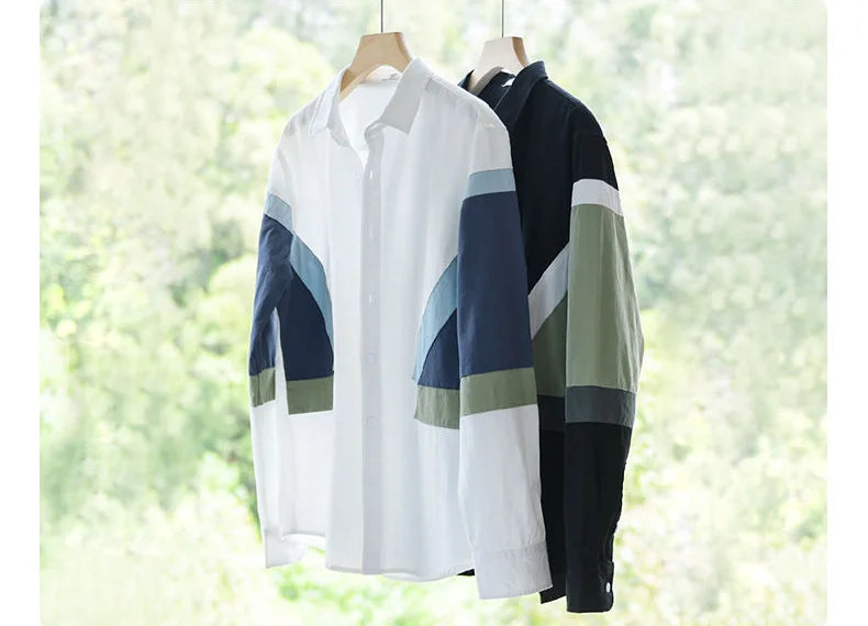 Men’s Shirt Long Sleeve Casual Cotton Comfort Fit