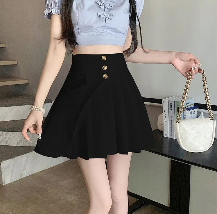 Women’s Skirt High Waist Casual Lightweight Summer
