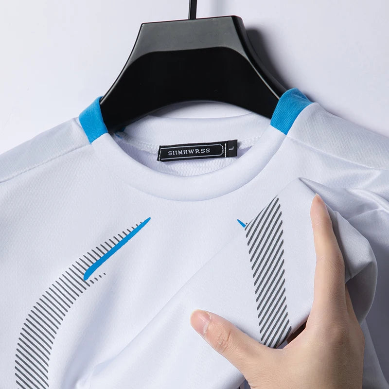 Men’s Polo Shirt Summer Breathable Casual Short Sleeve