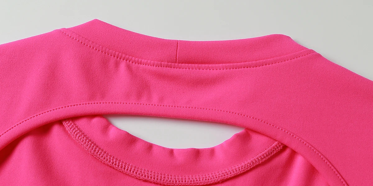 Women’s Gym Top Crop Top Moisture Wicking Athletic