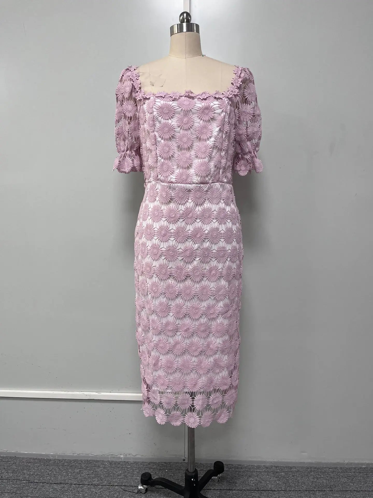 Women’s Dress Midi Solid Color Summer Casual