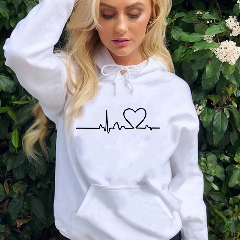 Women’s Hoodie Warm Casual Streetwear Graphic