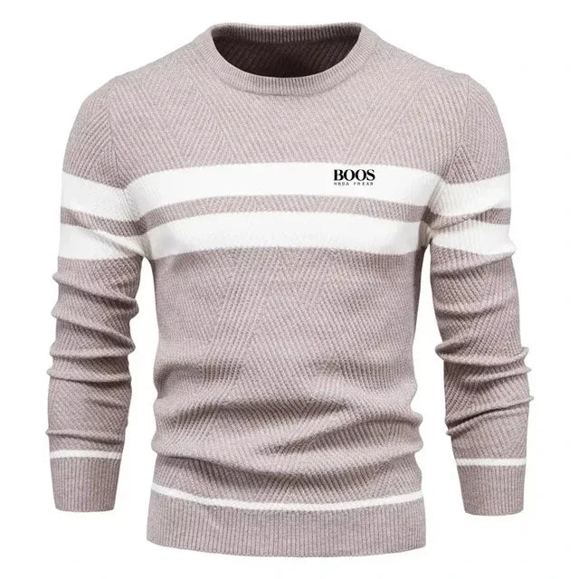 Men’s Sweatshirt Pullover Warm Casual Long Sleeve Autumn