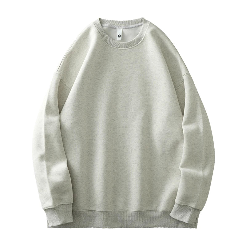 Men’s T-Shirt Long Sleeve Solid Color Cotton Comfort Fit