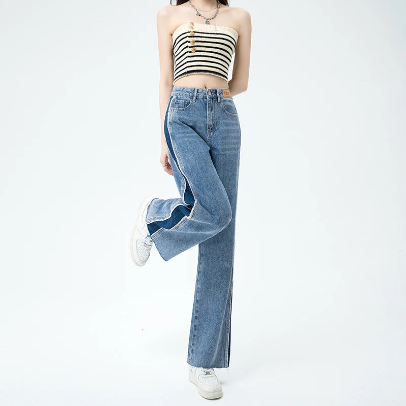 Women’s Jeans Straight Leg Slim Fit Casual Comfort Fit