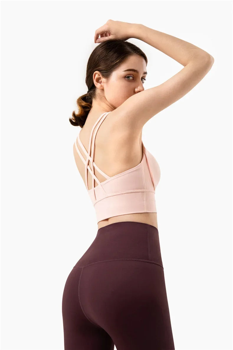 Women’s Sports Bra Breathable Gym Comfort Supportive