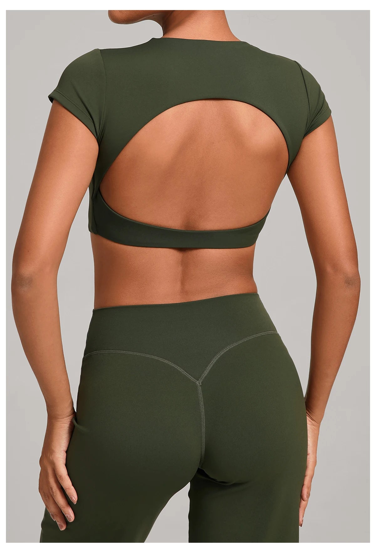 Women’s Gym Top Short Sleeve Breathable Lightweight Athletic