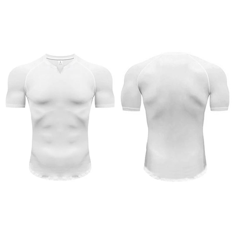 Men’s T-Shirt Athletic Solid Color Casual Comfort Fit