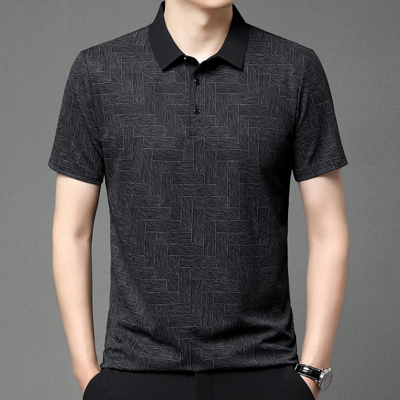 Men’s Polo Shirt Short Sleeve Business Casual Casual Summer Fashion
