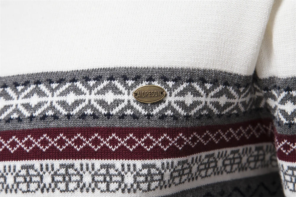 Men’s Sweatshirt Zip-Up Cotton Warm Casual Autumn Winter