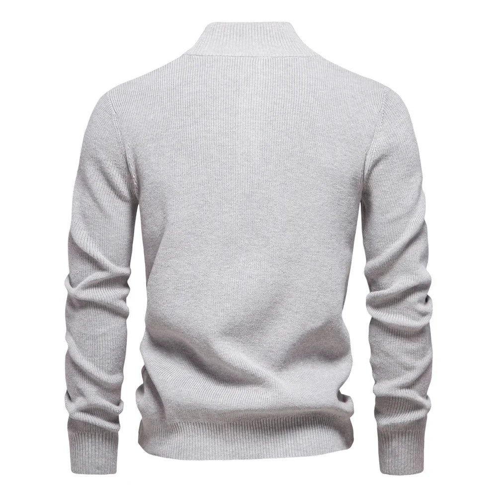 Men’s Sweatshirt Zip-Up Casual Long Sleeve Autumn Winter