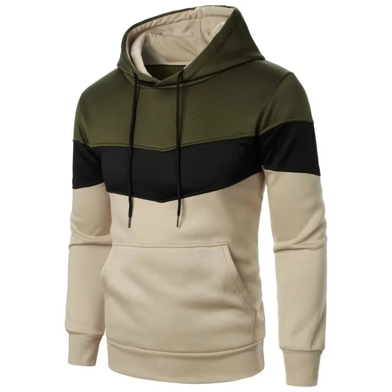 Men’s Hoodie Pullover Casual Streetwear Long Sleeve