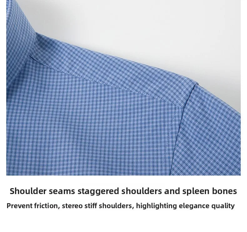 Men’s Shirt Long Sleeve Cotton Casual Slim Fit