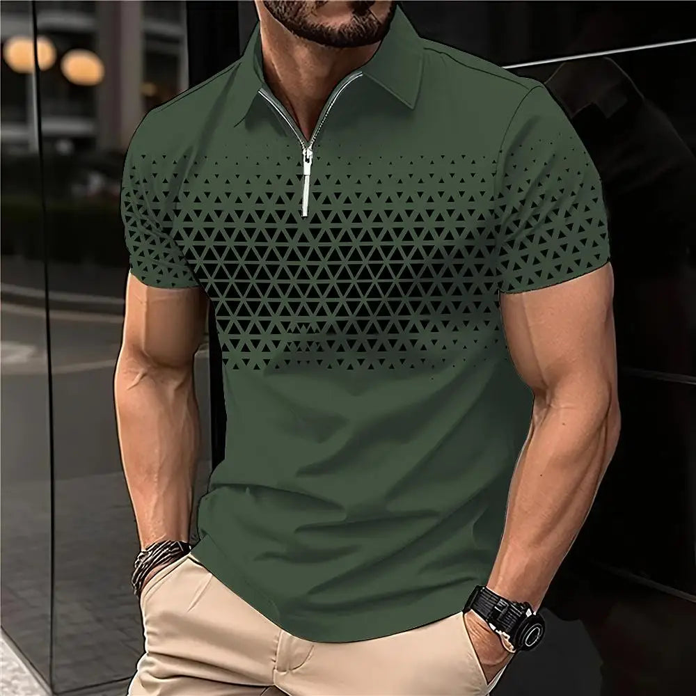 Men’s Polo Shirt Short Sleeve Summer Fashion