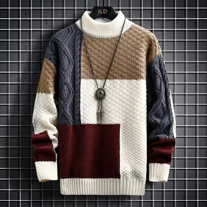 Men’s Sweatshirt Loose Fit Cotton Poly Blend Thick Casual Winter