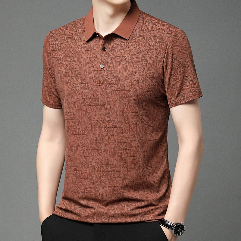 Men’s Polo Shirt Short Sleeve Business Casual Casual Summer Fashion