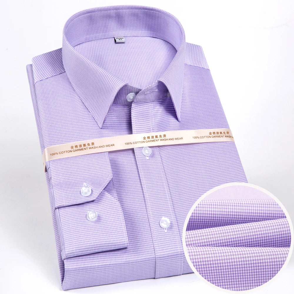 Men’s Shirt Long Sleeve Cotton Casual