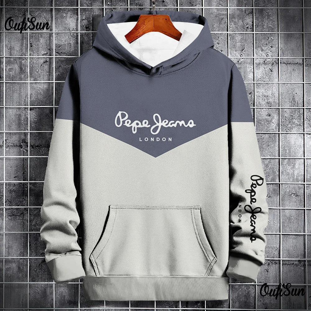 Men’s Hoodie Pullover Warm Casual Graphic