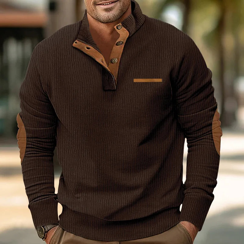 Men’s Hoodie Kangaroo Pocket Long Sleeve Winter Pullover Fleece Poly Blend