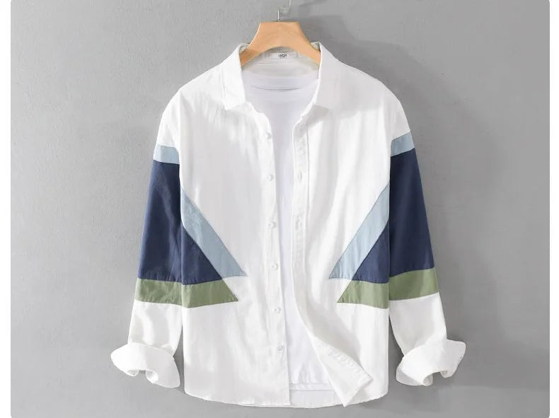 Men’s Shirt Long Sleeve Casual Cotton Comfort Fit