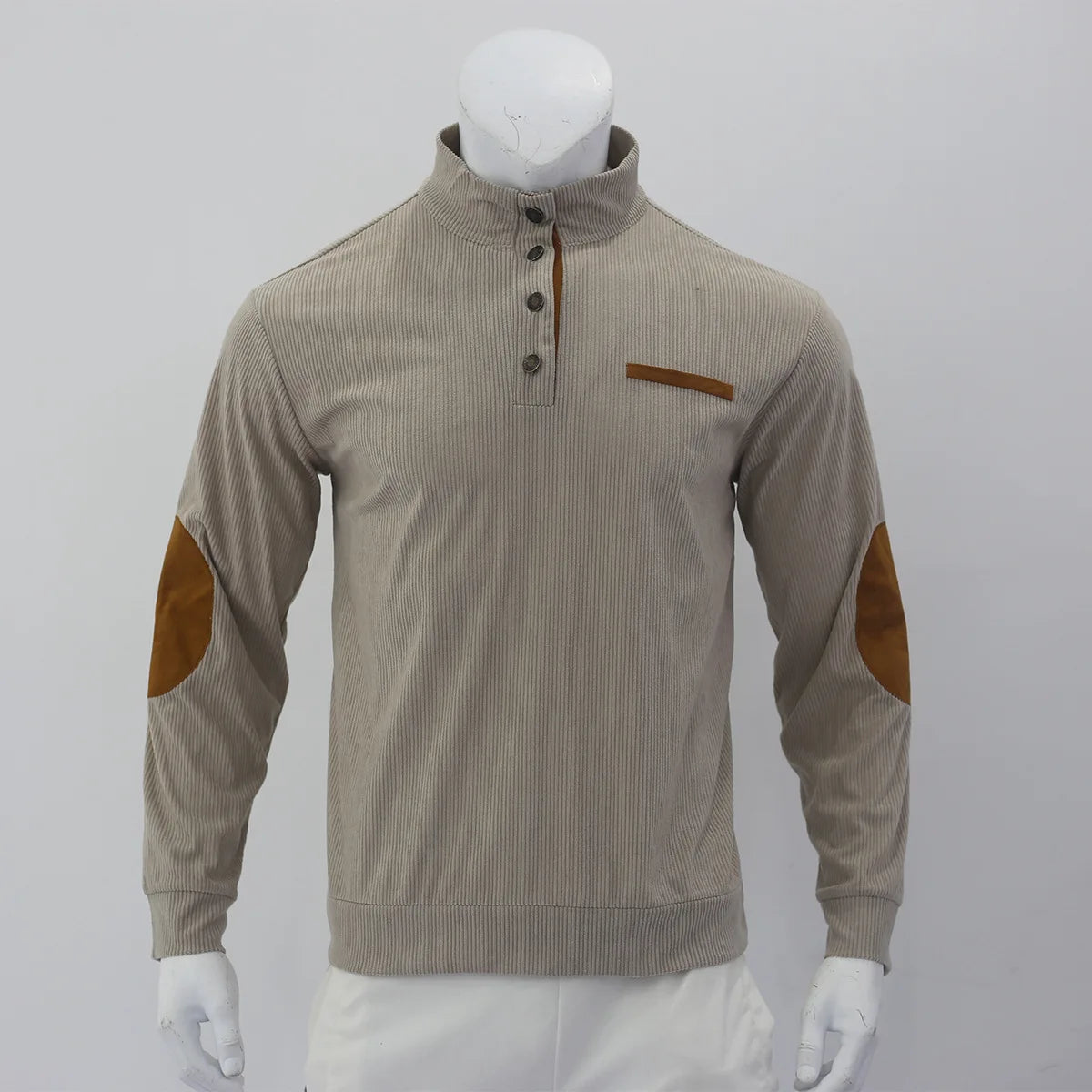 Men’s Hoodie Kangaroo Pocket Long Sleeve Winter Pullover Fleece Poly Blend