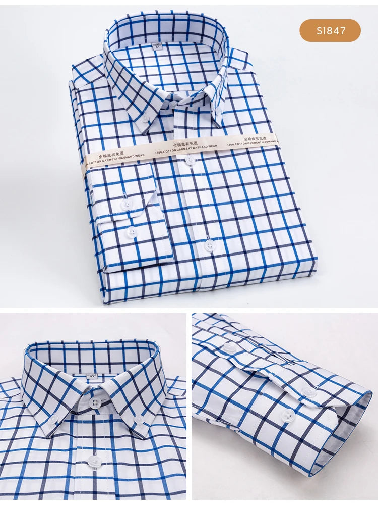 Men’s Shirt Long Sleeve Cotton Formal