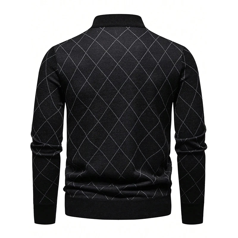 Men’s Sweatshirt Pullover Zip-Up Fleece Casual