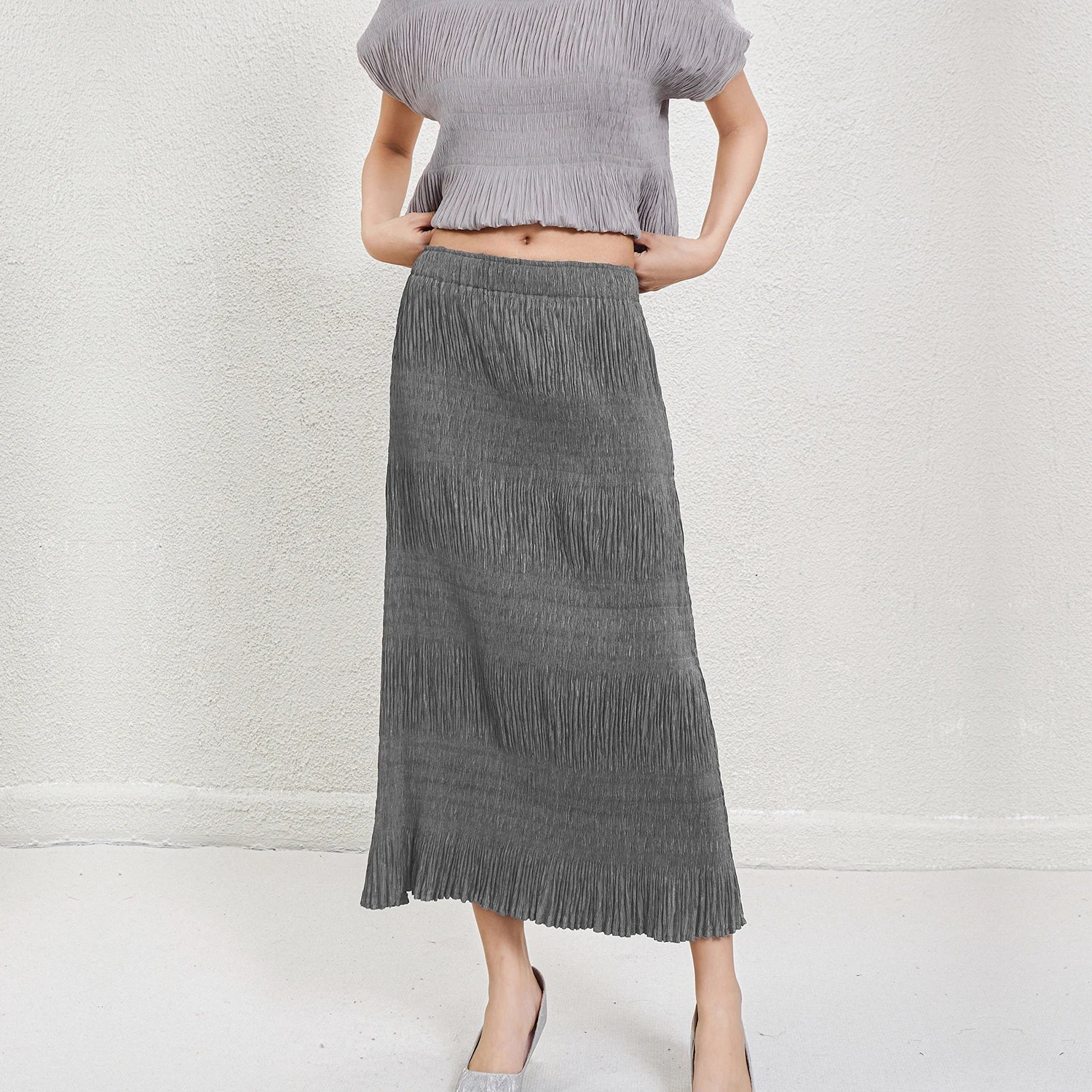Women’s Skirt Pleated Casual Lightweight Summer