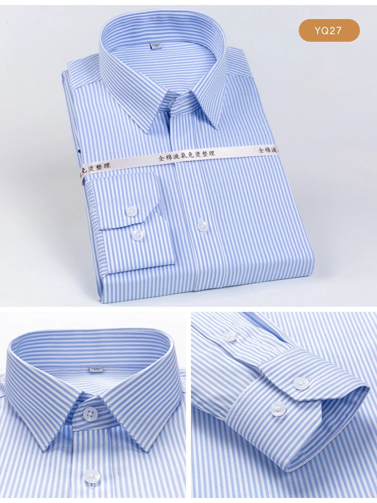 Men’s Shirt Long Sleeve Cotton Casual