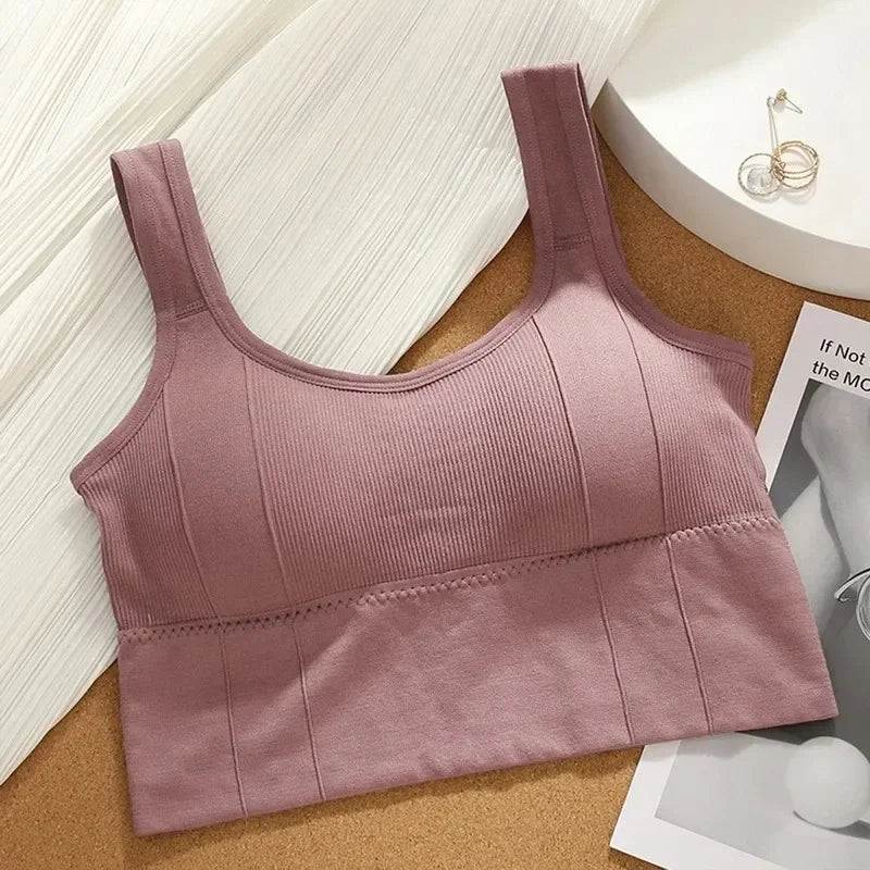 Women’s Sports Bra Push Up Seamless Breathable Gym