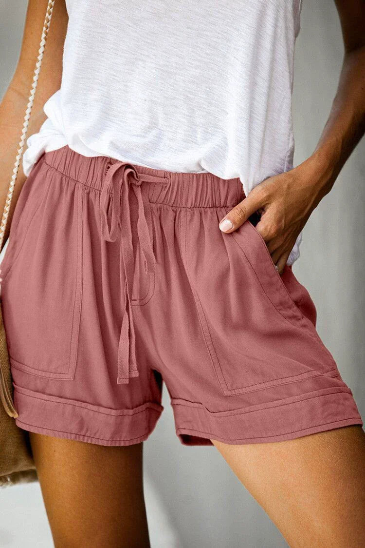 Women’s Shorts High Waist Casual Summer