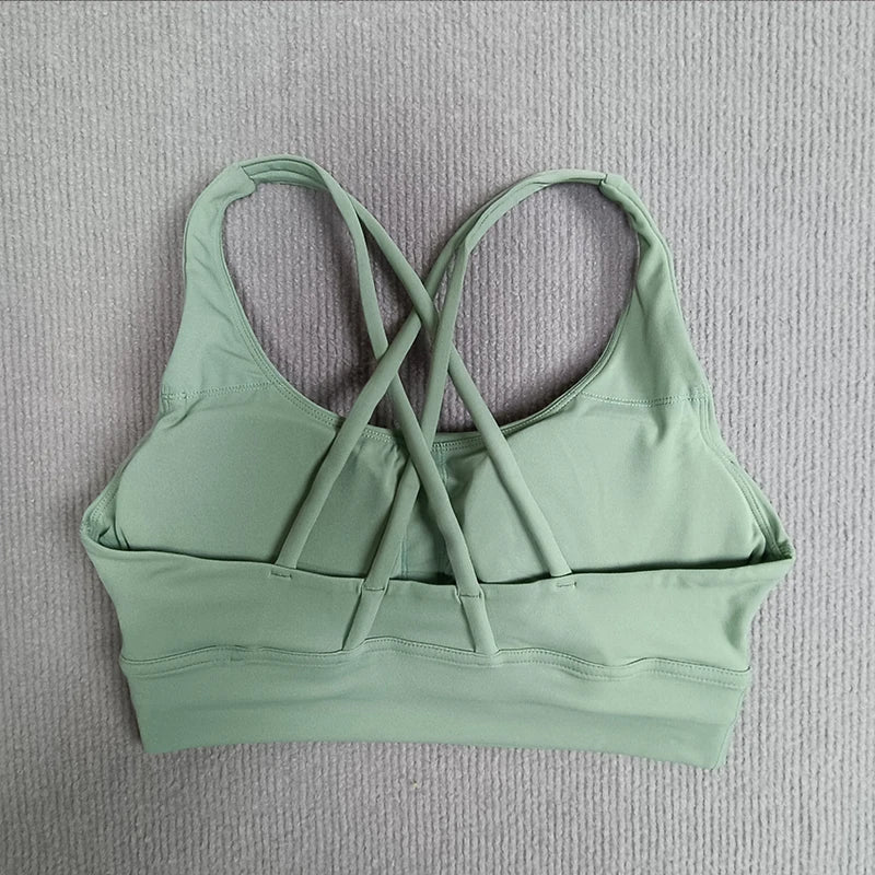 Women’s Sports Bra Gym Comfort Supportive Breathable