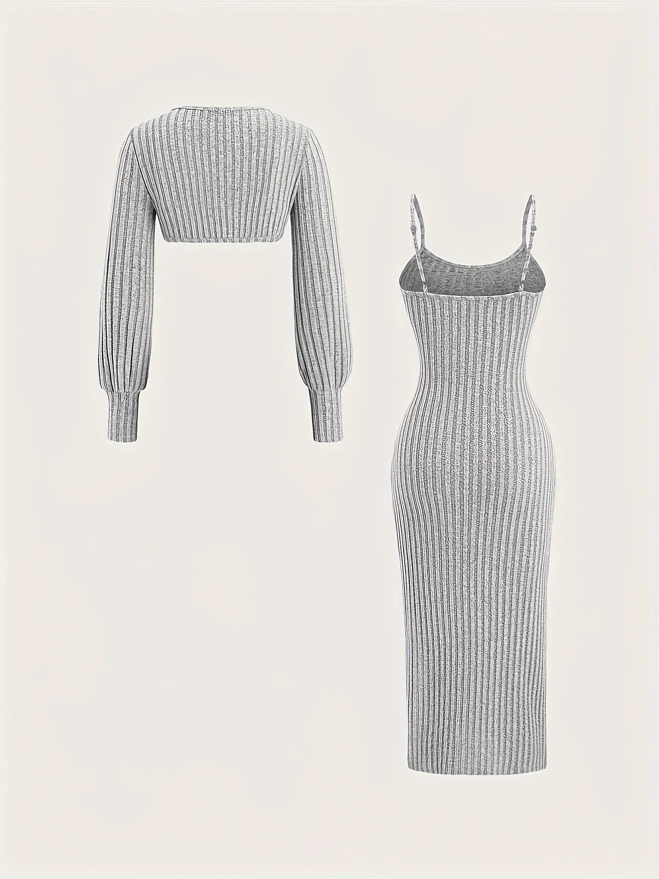 Women’s Dress Midi Long Sleeve Casual