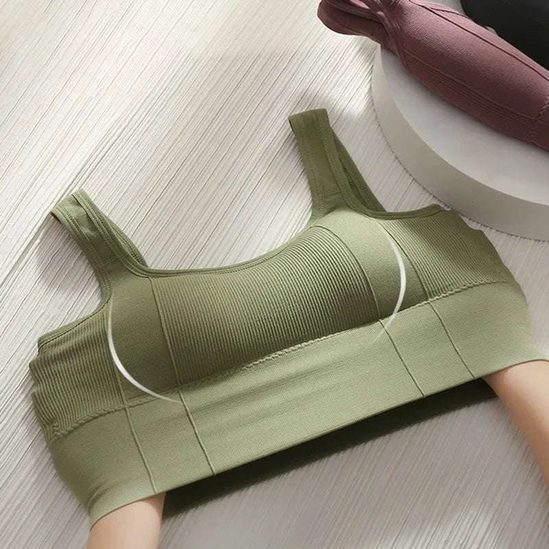 Women’s Sports Bra Push Up Seamless Breathable Gym