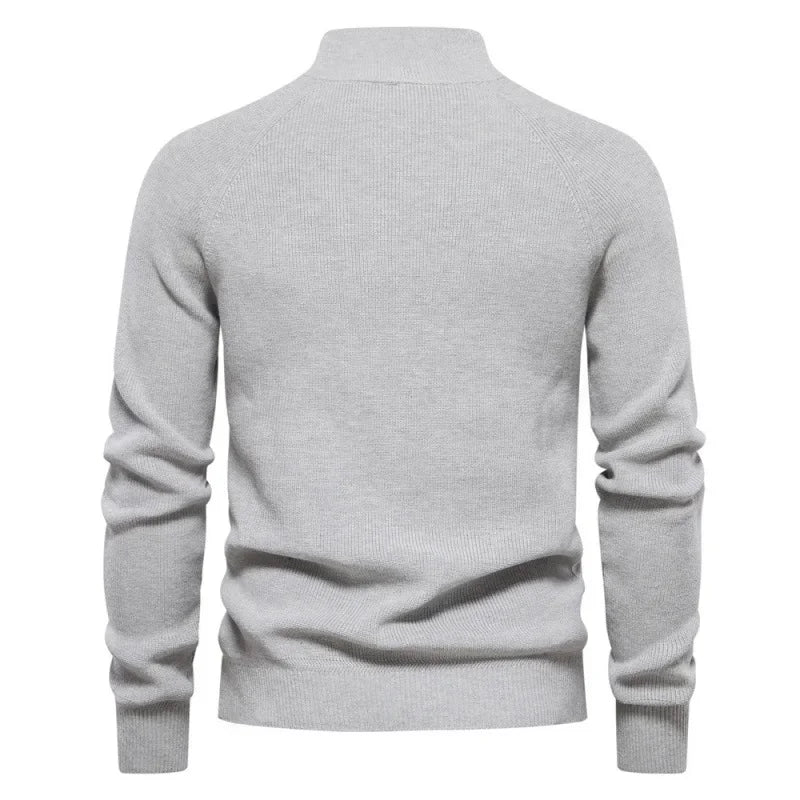 Men’s Sweatshirt Zip-Up Casual Long Sleeve Autumn Winter