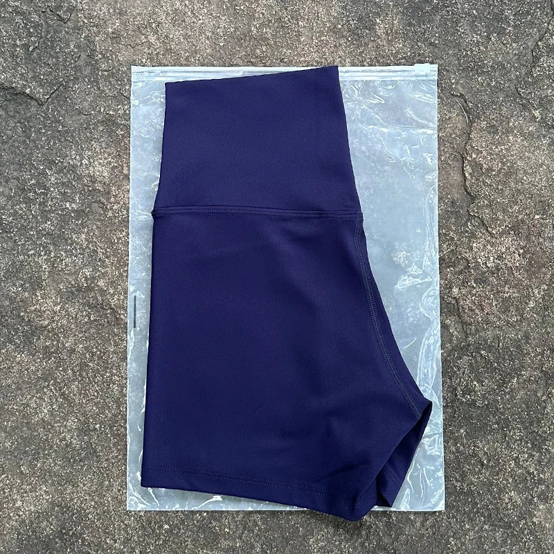 Women’s Shorts High Waist Elastic Waist Sporty Slim Fit