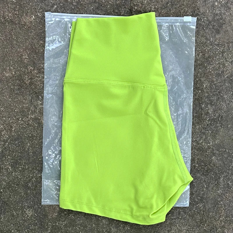 Women’s Shorts High Waist Elastic Waist Sporty Slim Fit